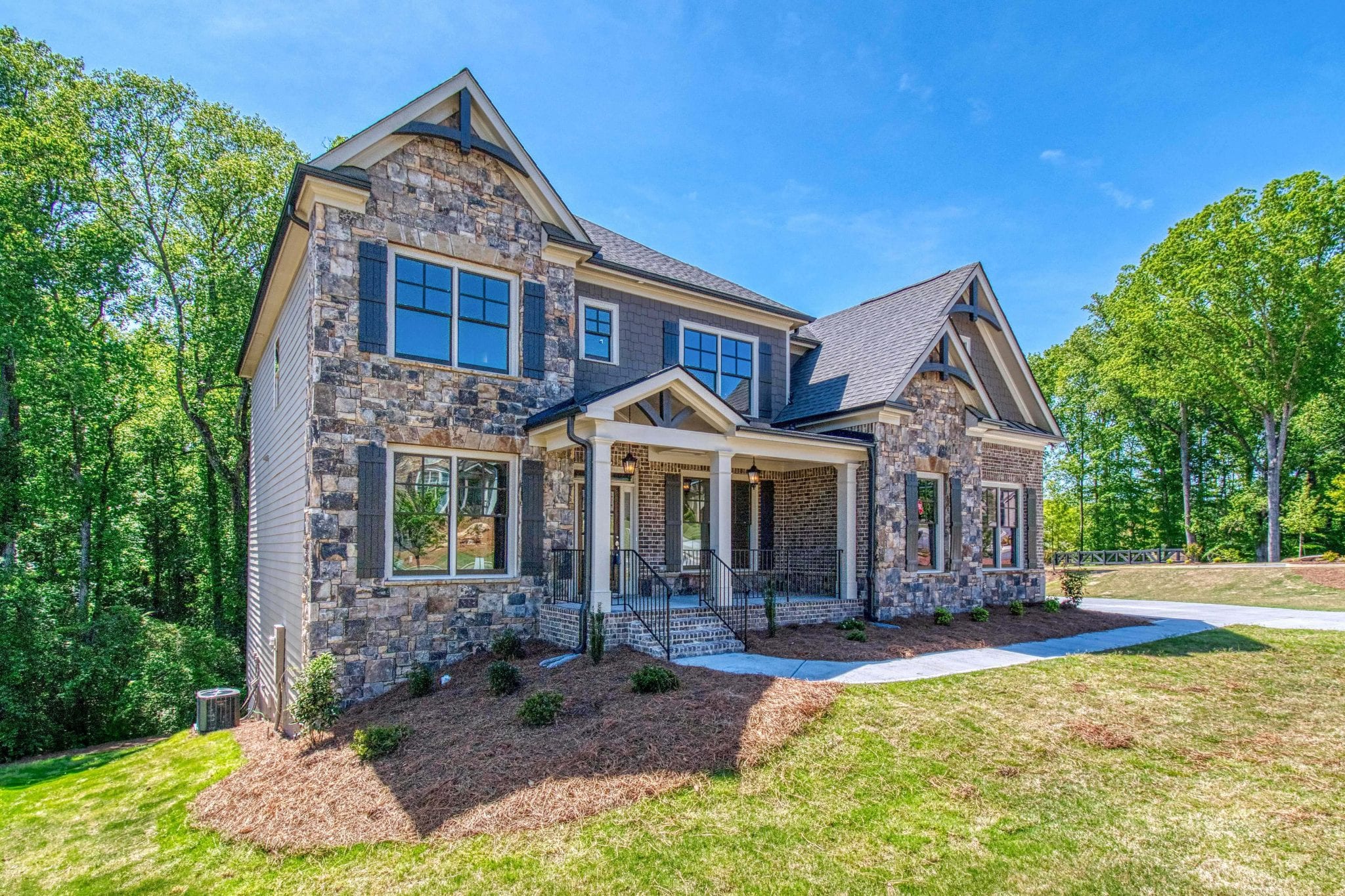 New 3d Matterport Tour Of The Brookwood 2 Story Plan