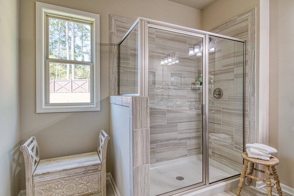 bathroom with shower